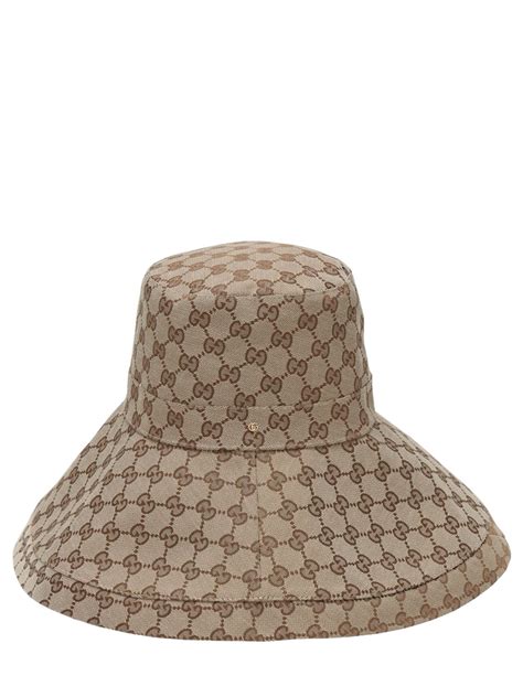 gucci bucket hat women|Gucci bucket hat with string.